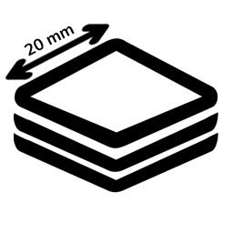 Free 20mm flooring sample size