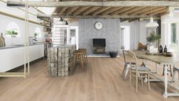 Boen Animoso Oak Engineered Flooring, White, Live Natural Oiled, 209x3x14mm