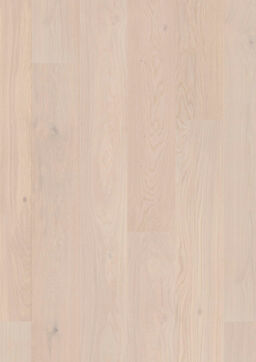 Boen Pearl Oak Engineered Flooring, White Stained, Unbrushed, Oiled, 209x3.5x14mm