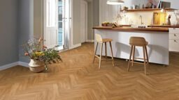 Boen Prestige Nature Oak Engineered 2 Layer Parquet Flooring, Oiled, 70x10x470mm