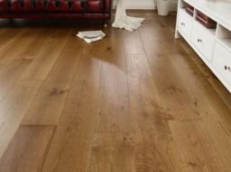 Evolve Wandsworth, Engineered Oak Flooring, Cognac, Brushed & Lacquered, 220x15x1900mm