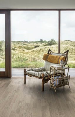 Kahrs Lumen Eclipse Engineered Oak Flooring, Brushed & Ultra Matt Lacquered, 200x15x2423mm