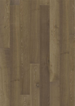 Kahrs Nouveau Greige Oak Engineered 1-Strip Wood Flooring, Light Smoked, Brushed, Matt Lacquered, 187x3.5x15mm