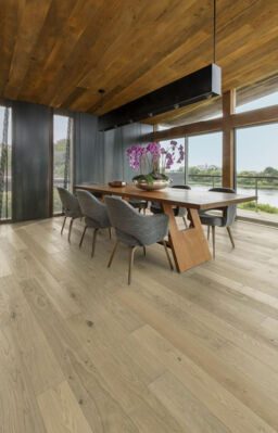 Kahrs Nouveau White Oak Engineered 1-Strip  Wood Flooring, Brushed, Matt Lacquered, 187x15x2420mm