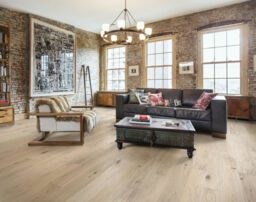 Kahrs Sand Estoril Oak Engineered 1-Strip Wood Flooring, Brushed & Oiled, 187x15x2266mm