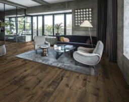 Kahrs Smaland, Tveta Engineered Oak Flooring, Light Smoked, Handscraped, Brushed & Oiled, 187x15x2420mm