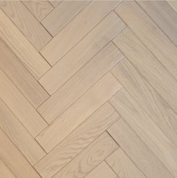 Tradition Classics Herringbone Engineered Oak Flooring, Pinot Gris Brushed, Oiled, 70x15x350mm