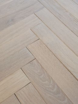 Tradition Classics Herringbone Engineered Oak Flooring, WITMAT, Brushed, Oiled, 70x15x350mm