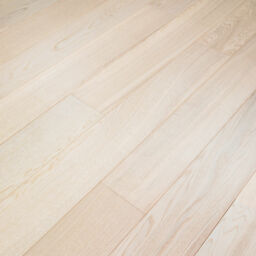 Tradition Classics Provence Engineered Oak Flooring, Rustic, Brushed & White Matt Lacquered, 189x15x1860mm
