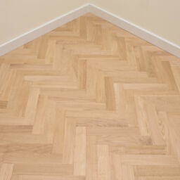 Tradition Classics Solid Oak Parquet Flooring Blocks, Unfinished, Prime, 22x70x350mm