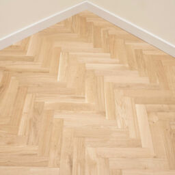 Tradition Classics Solid Oak Parquet Flooring Blocks, Unfinished, Prime, 70x22x280mm