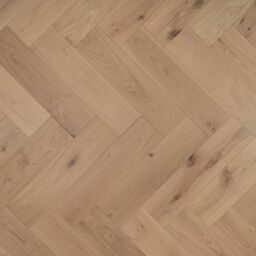 Tradition Engineered Oak Parquet Flooring, Herringbone, Prime, Invisible Finish, 150x14x600mm
