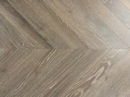 Xylo White Washed Coffee Stained Engineered Oak Flooring, Rustic, Chevron, Brushed & UV Oiled, 90x14x540mm