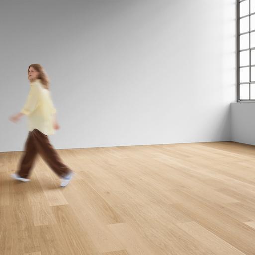 Boen Transparent Oak Plank Castle Wood Flooring, Brushed, Live Natural, 14x209x2200mm