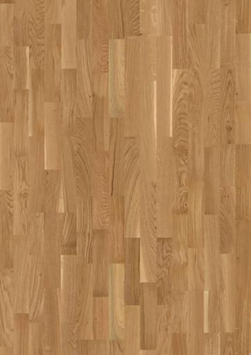 Boen Transparent Oak 3-Strip Wood Flooring, Brushed, Live Natural, 14x215x2200mm