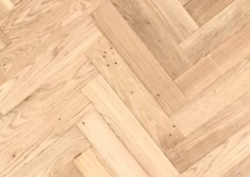 Tradition Classics Solid Oak Parquet Flooring Blocks, Unfinished, Rustic, 22x70x350 mm Image 2