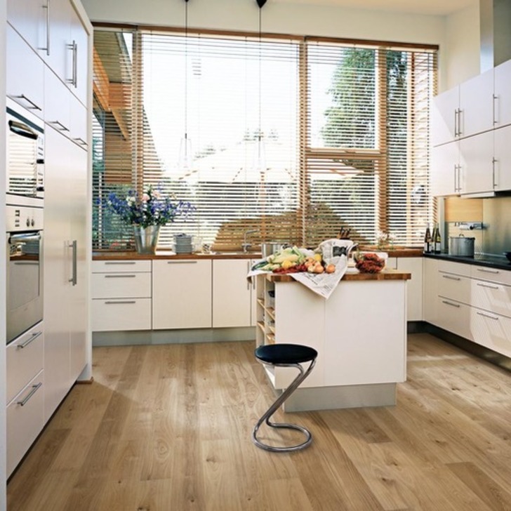 Kahrs Lux Sun Engineered Oak Flooring, Rustic, Brushed, Matt Lacquered, 187x3.5x15 mm