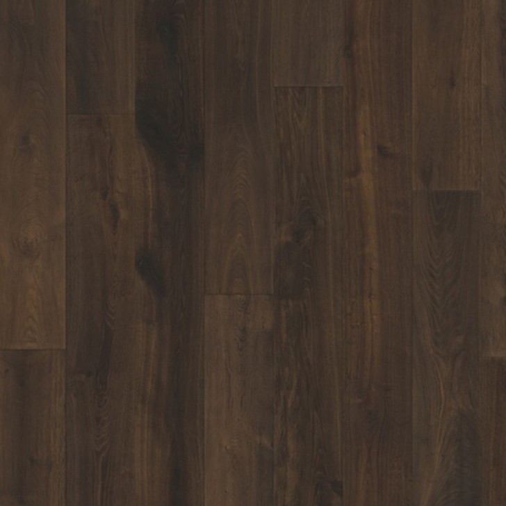 Kahrs Domani Scurro Engineered Oak Flooring, Rustic, Smoked, Oiled, 190x3.5x15mm