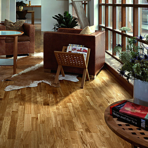Kahrs Siena Oak Engineered Wood Flooring, Satin Lacquered, 200x15x2423 mm