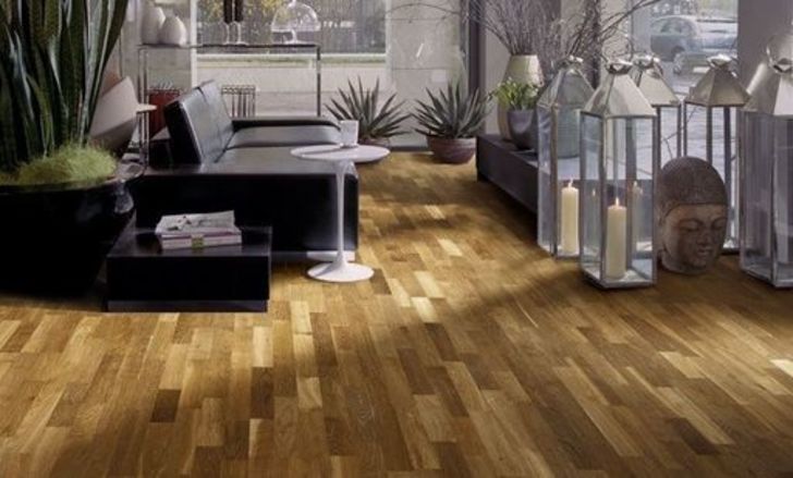 Kahrs Harmony Smoked Engineered Oak Flooring, Natural, Smoked, Oiled, 200x3.5x15 mm