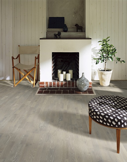 Kahrs Limestone Oak Engineered Wood Flooring, Lacquered, 200x152423 mm