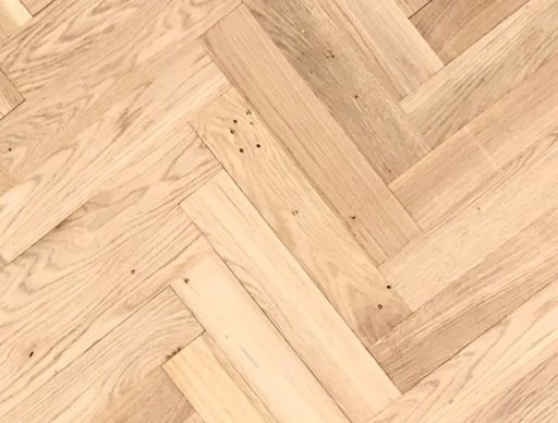 Tradition Classics Engineered Oak Parquet Flooring, Unfinished, Rustic, 70x11x350mm