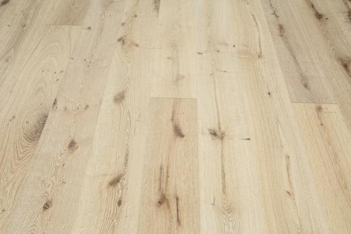 Tradition Select Engineered Oak Flooring, Rustic, Brushed, White Washed, UV Oiled, 190x15x1900mm