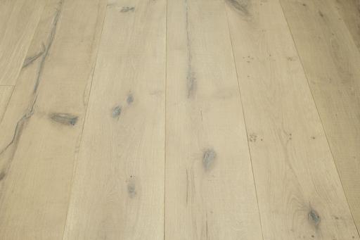 Tradition Select Engineered Oak Flooring, Brushed, Distressed Saw Marks, Cream Colour Oiled, 240x15x1860mm