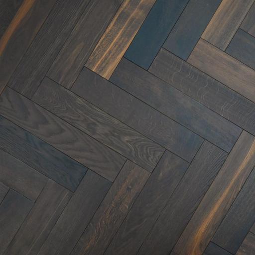 V4 Wood Flooring Smoked Herringbone XL (Left), Engineered, 100mm x 14mm x 500mm