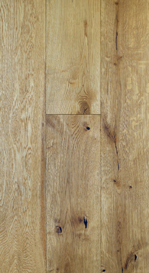 Tradition Classics Engineered Oak Flooring, Rustic, Brushed & Matt Lacquered, 190x20x1900 mm