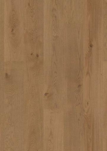 Boen Medium Grey Oak Plank Castle Wood Flooring, Deep Brushed, Live Matt Plus, 14x209x2200mm