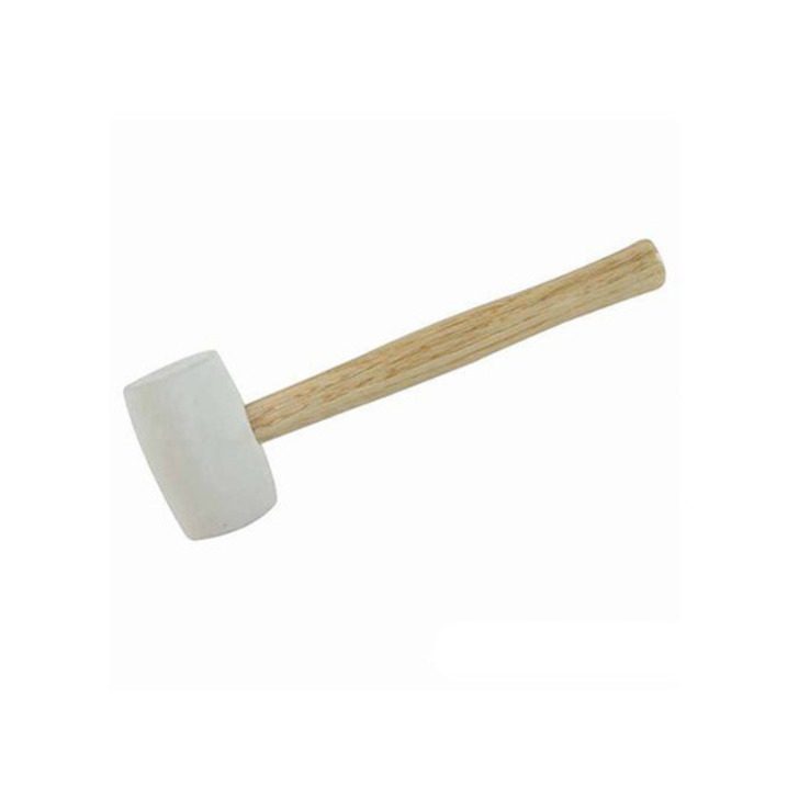 Silverline White Rubber Mallet, 24oz