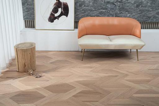 Tradition Select Engineered Oak Parquet Flooring, UV Oiled, 290x15x450mm