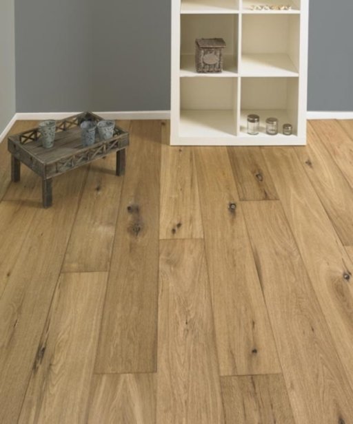 Tradition Classics Bergerac Engineered Oak Flooring, Smoked, Handscraped, Oiled, 190x15x1900mm