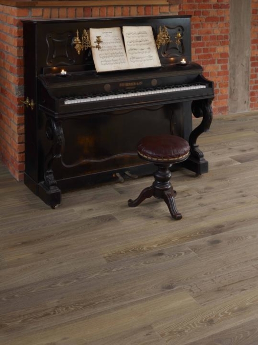Tradition Classics Malbec Antique Engineered Oak Flooring, Smoked, Brushed, Oiled, 15x189x1860 mm