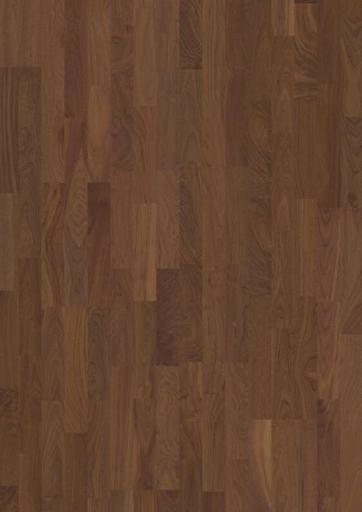 Boen Transparent Walnut 3-Strip Wood Flooring, Sanded, Live Matt, 14x215x2200mm