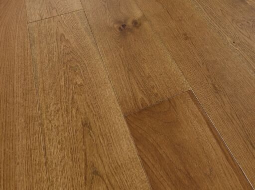 Blanko Budget Huelva, Engineered Oak Flooring, Cognac, Brushed & Lacquered, 220x15x1900mm