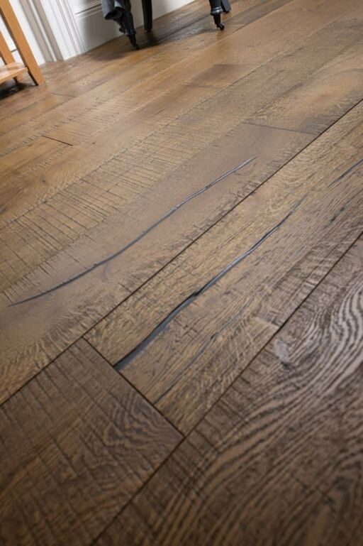 Blanko Budget Huelva, Engineered Oak Flooring, Golden, Saw Mark, Distressed & Oiled, 220x15x1900mm Image 3