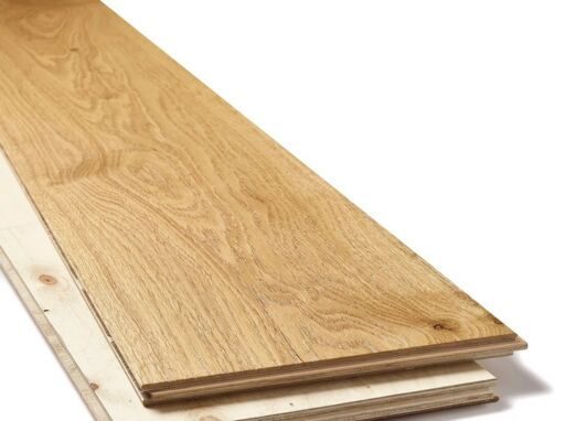 Blanko Budget Huelva, Engineered Oak Flooring, Natural Brushed & Lacquered, 220x15x1900mm Image 2