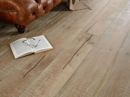 Blanko Budget Huelva, Engineered Oak Flooring, Smoked Grey, Saw Mark, Distressed & Oiled, 220x15x1900mm Image 3