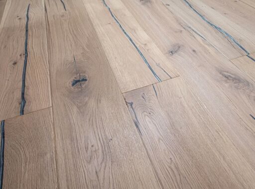 Blanko Budget Huelva, Engineered Oak Flooring, Smoked White, Distressed & Oiled, 220x15x1900mm Image 2