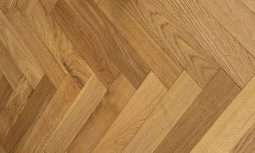 Blanko Budget Tulip Grove Engineered Oak Flooring, Lacquered, Herringbone, 100x18x500mm Image 2