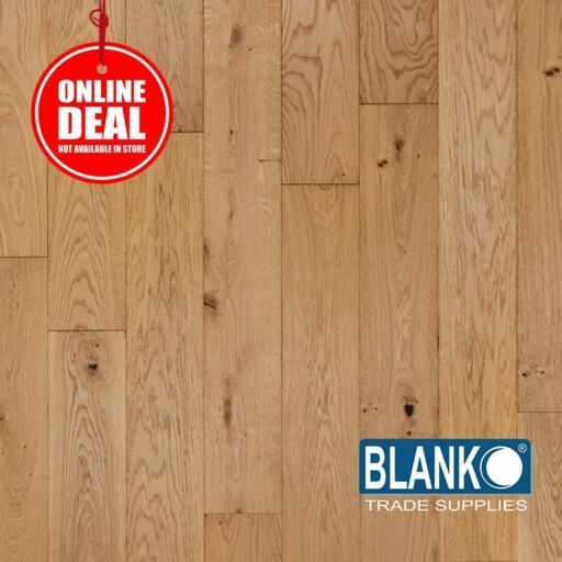 Blanko Budget Whimsy Orchid Engineered Oak Flooring, Brushed & Oiled, Rustic, 150x18xRL