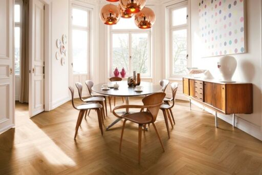 Boen Adagio Herringbone Engineered Flooring, Brushed, Live Natural Oil, 138x14x690mm Image 2