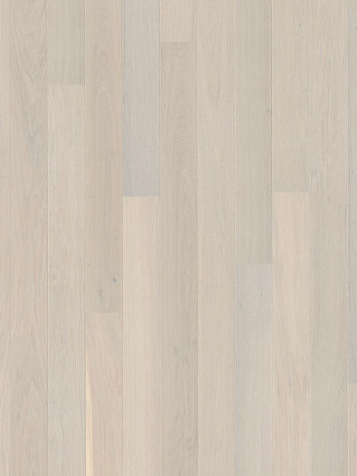 Boen Andante Oak Engineered Flooring, White, Brushed, Lacquered, 138x3.5x14mm Image 1