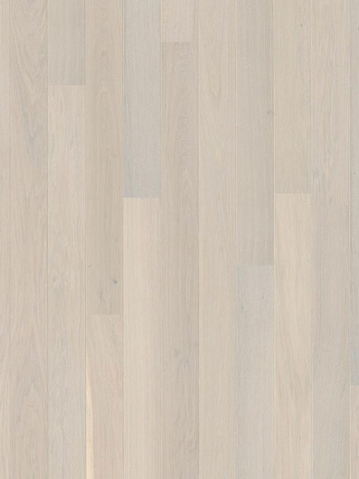 Boen Andante Oak Engineered Flooring, White, Brushed, Lacquered, 138x3.5x14mm