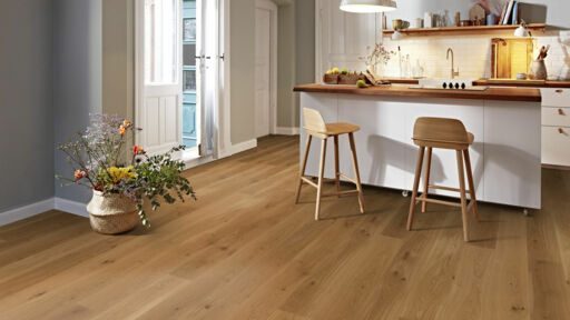Boen Animoso Oak Engineered Flooring, Live Natural Oiled, Rustic, 14x181x2200mm