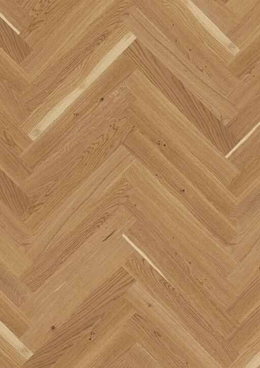 Boen Prestige Basic Oak 2 Layer Parquet Flooring, Matt Lacquered, 70x10x470mm