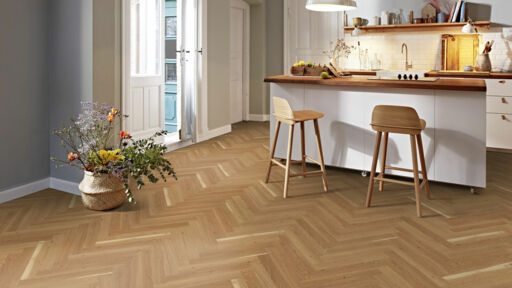 Boen Basic Oak 2 Layer Parquet Flooring, Oiled, 70x10x470mm Image 3