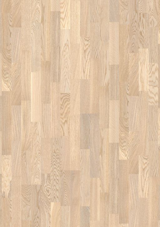 Boen Concerto Oak White Engineered 3-Strip Flooring, Matt Lacquered, 215x3x14 mm